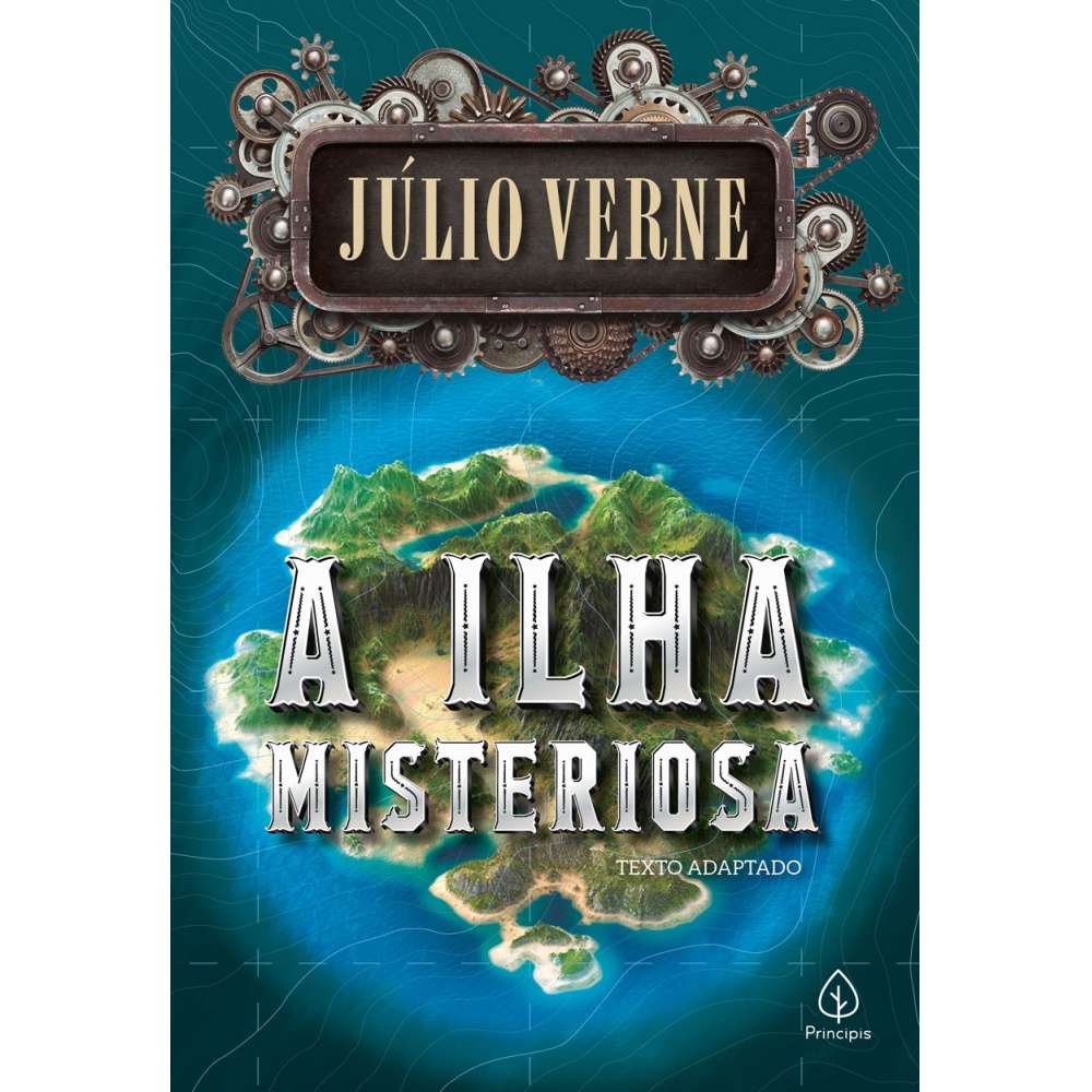 Livro - A ilha misteriosa - Capa comum - Principis Livro - A ilha misteriosa - Capa comum - Principis - Oferta na Shopee