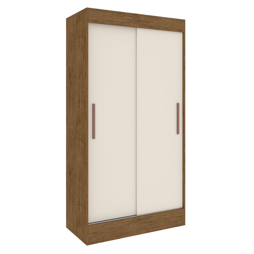 Guarda-Roupa 2 Portas Correr 2 Gavetas Milano Multimóveis CR4143 Nogueira/Off White Guarda-Roupa 2 Portas Correr 2 Gavetas Milano Multimóveis CR4143 Nogueira/Off White - Oferta na Shopee