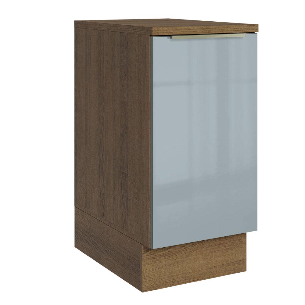 Balcão 40 cm 1 Porta Rustic/Cinza Lux Madesa Balcão 40 cm 1 Porta Rustic/Cinza Lux Madesa - Oferta na Shopee