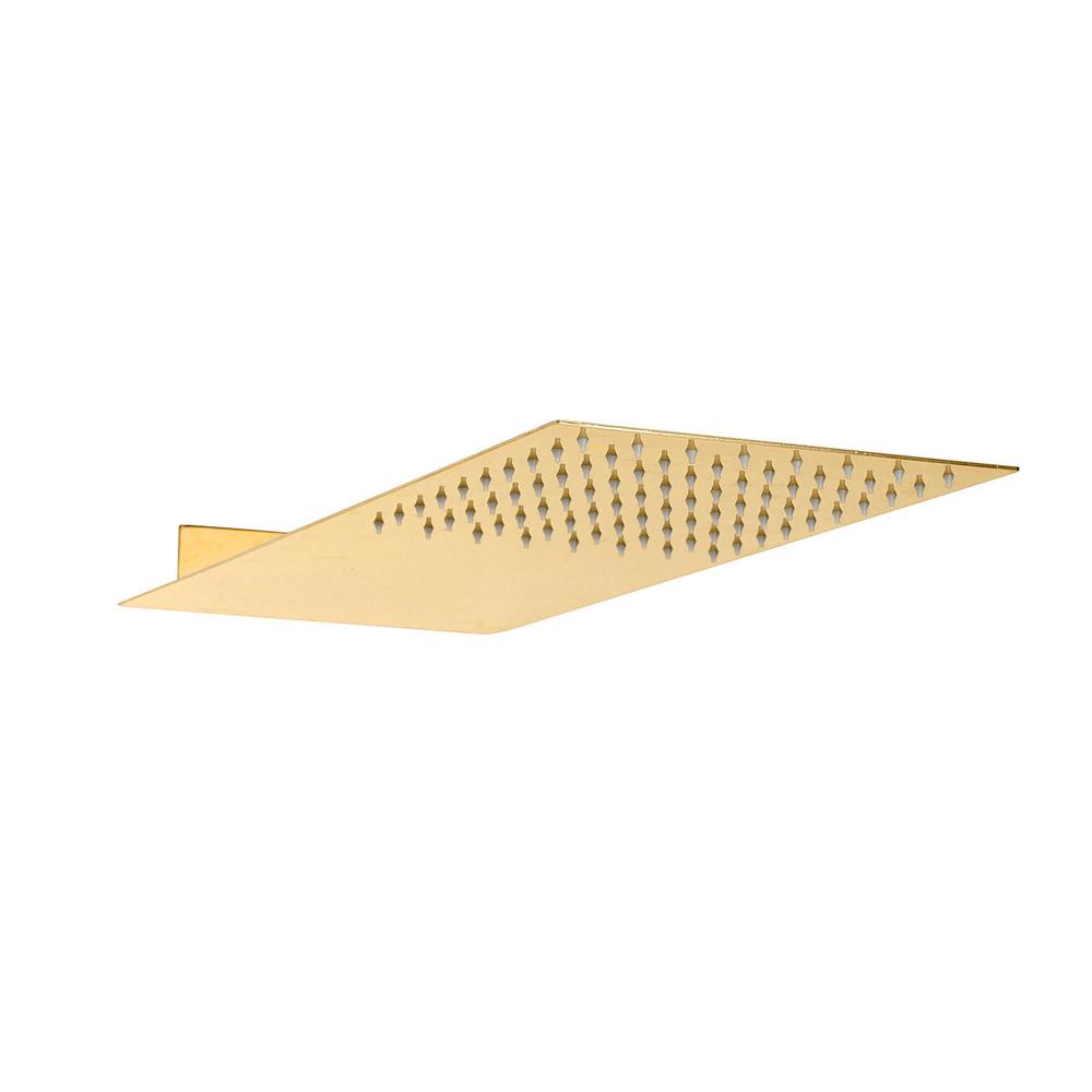 Ducha Chuveiro De Parede Slim Santa Luzia Pingoo - Dourado - Oferta na Shopee