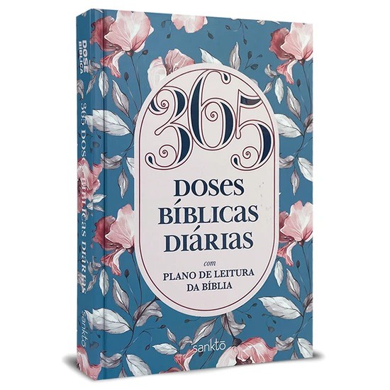 Devocional 365 Doses Bíblicas Diárias | Capa Dura | Floral Devocional 365 Doses Bíblicas Diárias | Capa Dura | Floral - Oferta na Shopee