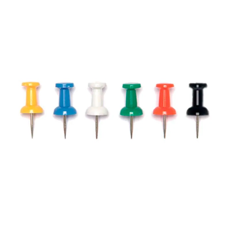 Alfinete para mapa tipo taça com 25 unidades ACC - Oferta na Shopee