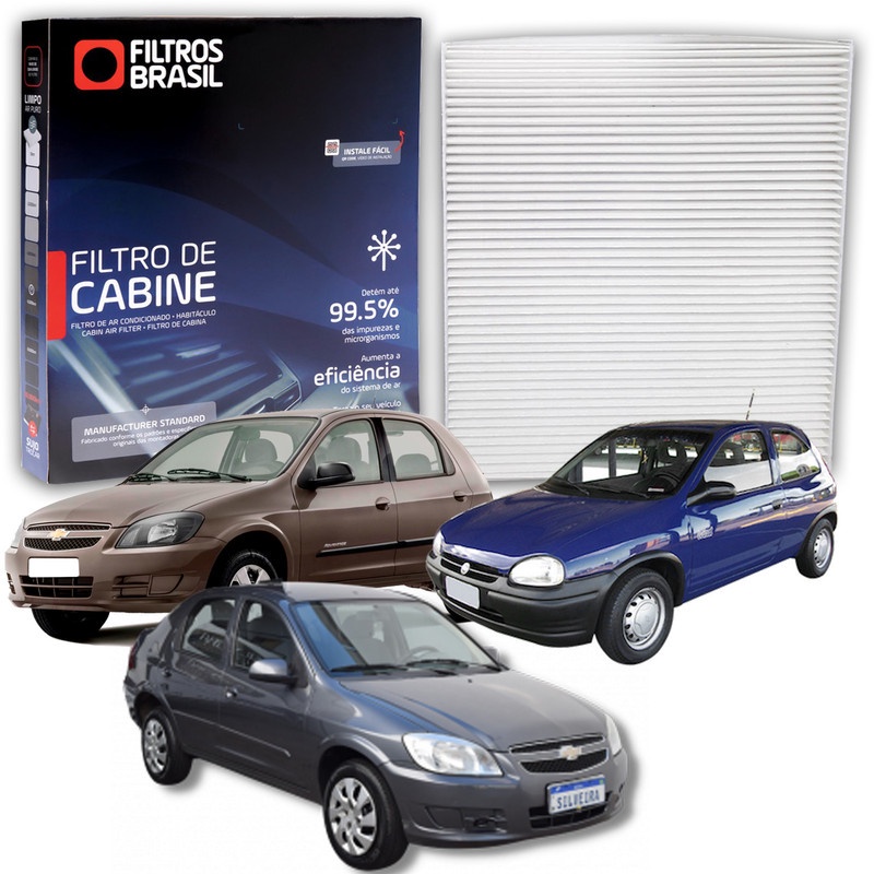 Filtro Cabine Ar Condicionado Agile Astra Calibra Celta Corsa Hatch/Classic Prisma Power Sedan Tigra Filtro Cabine Ar Condicionado Agile Astra Calibra Celta Corsa Hatch/Classic Prisma Power Sedan Tigra - Oferta na Shopee