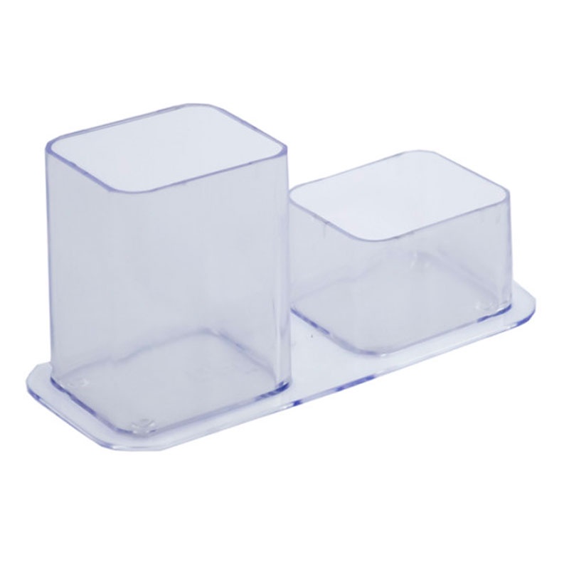 Porta lápis/clips cristal 3030.H Dello - Oferta na Shopee