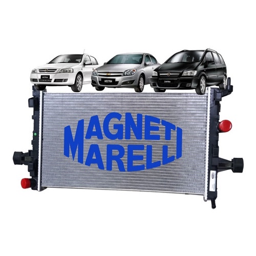 Radiador Magneti Marelli Gm 1.8 2.0 Astra Vectra Zafira 2009 2010 2011 2012 Manual - Oferta na Shopee