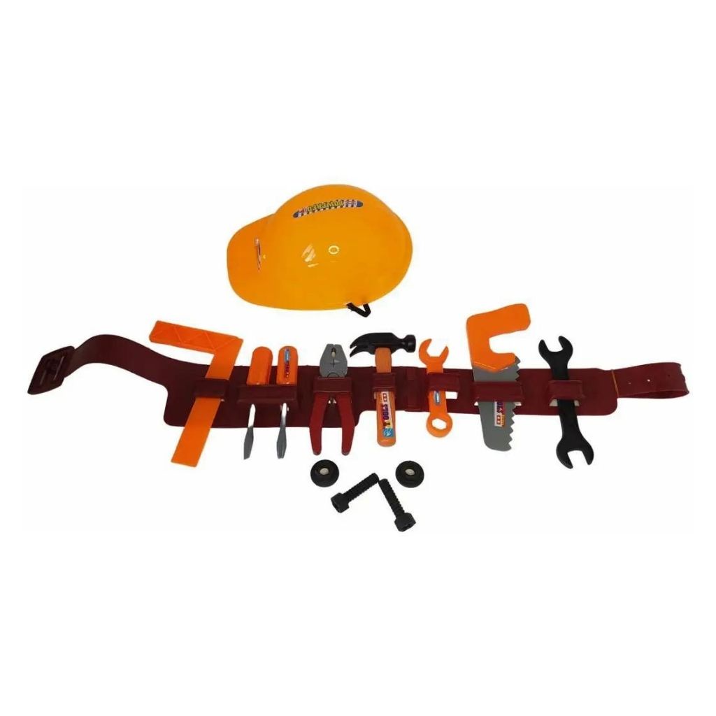 Jogo de Ferramentas Infantil Brinquedo Com Capacete E Cinto PI3481- Pica Pau Jogo de Ferramentas Infantil Brinquedo Com Capacete E Cinto PI3481- Pica Pau - Oferta na Shopee