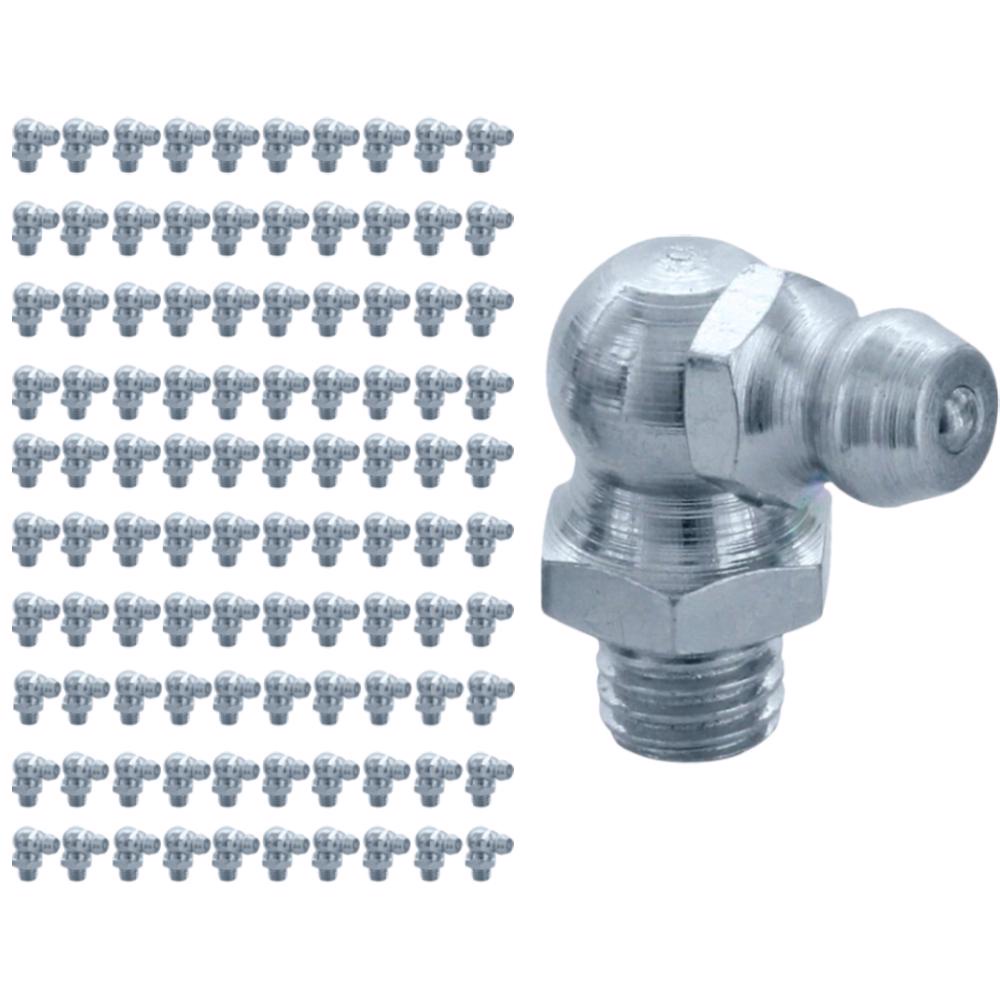Graxeira Curva 10 mm 90° M10X1 1473 100 Unidades BREMEN Graxeira Curva 10 mm 90° M10X1 1473 100 Unidades BREMEN - Oferta na Shopee