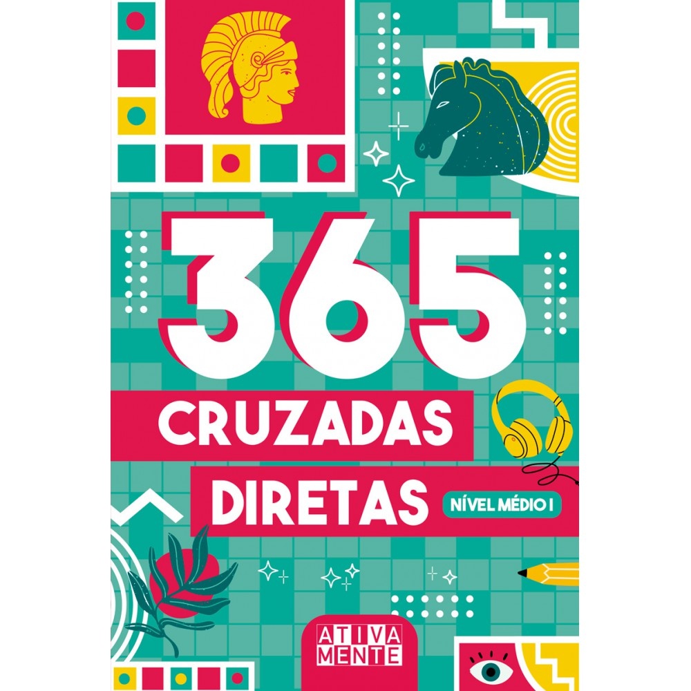 Livro 365 cruzadas diretas - nível médio I Livro 365 cruzadas diretas - nível médio I - Oferta na Shopee