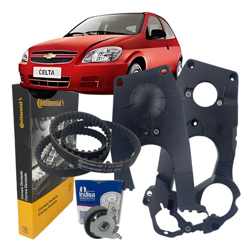 Kit Correia Dentada Tensor e Capa de Proteção GM Agile Celta Corsa 1.0/1.4/1.6 8V Até 2016 Kit Correia Dentada Tensor e Capa de Proteção GM Agile Celta Corsa 1.0/1.4/1.6 8V Até 2016 - Oferta na Shopee