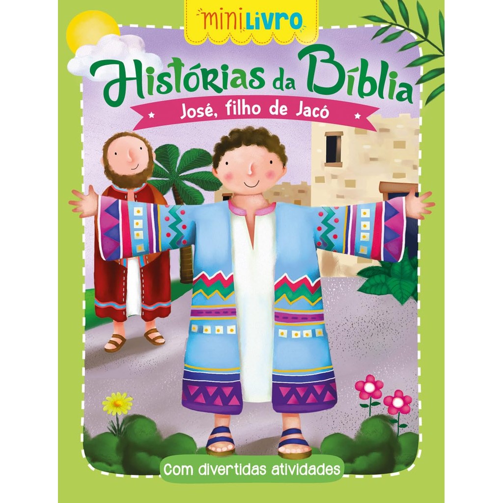 Kit com 12 Livrinho | Histórias da Bíblia - José filho de Jacó Kit com 12 Livrinho | Histórias da Bíblia - José filho de Jacó - Oferta na Shopee