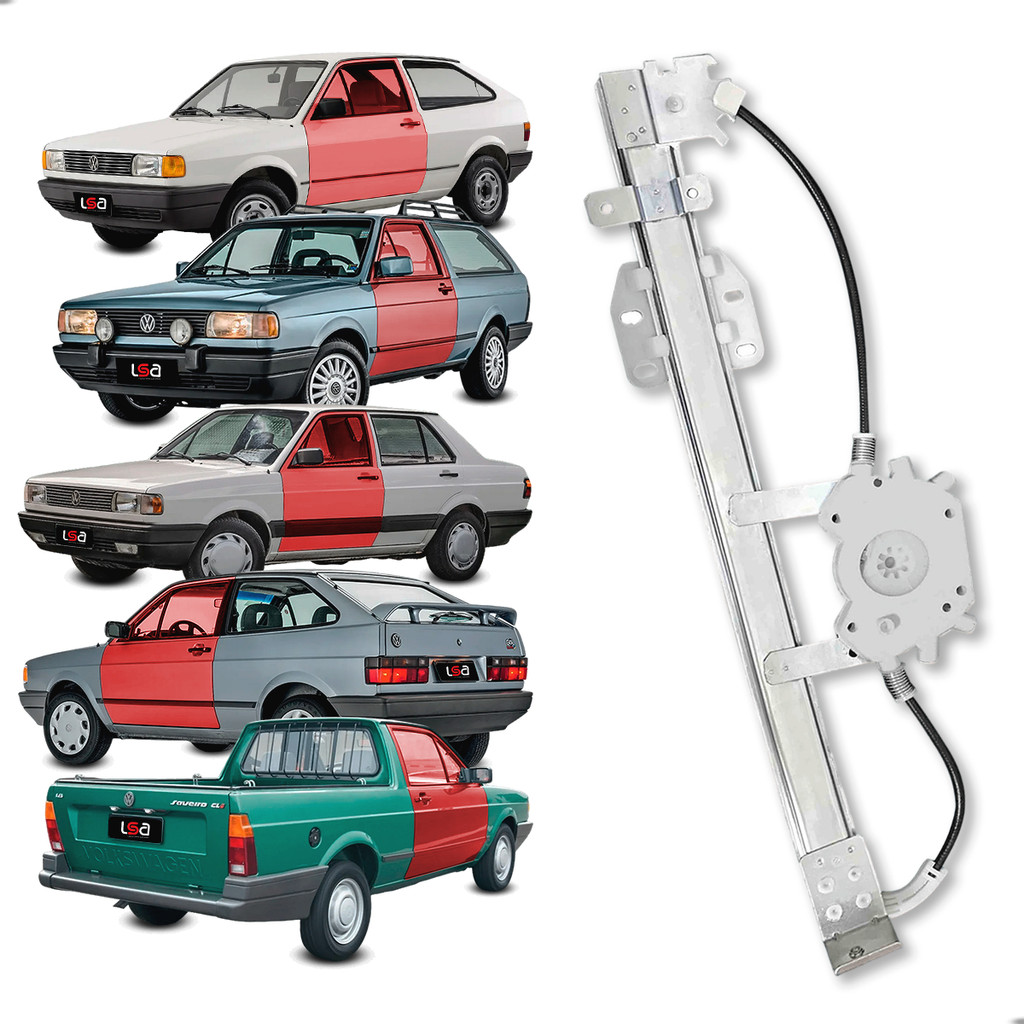 Máquina Elétrica Vidro Parati/Gol/Voyage/Saveiro 2P 1982-1996 Lado Esquerdo Dianteiro com Encaixe Mabuchi 8 Dentes Máquina Elétrica Vidro Parati/Gol/Voyage/Saveiro 2P 1982-1996 Lado Esquerdo Dianteiro com Encaixe Mabuchi 8 Dentes - Oferta na Shopee