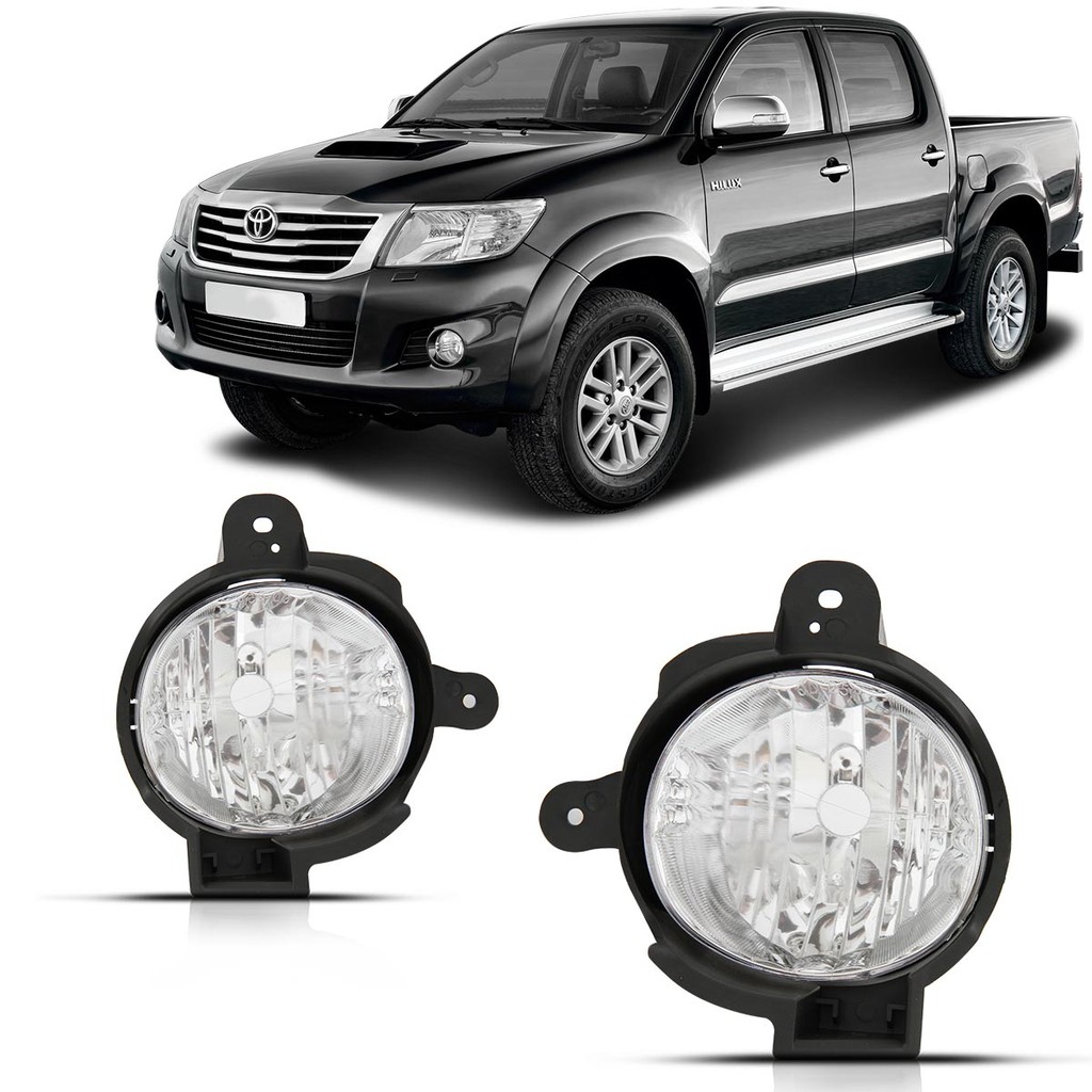 Farol Milha Hilux 2012 2013 2014 2015 Farol Milha Hilux 2012 2013 2014 2015 - Oferta na Shopee