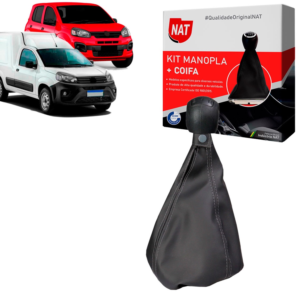 Manopla + Coifa Fiat Uno Vivace 2011 Até 2016 Fiorino 2014 Até 2020 S/ Base Manopla + Coifa Fiat Uno Vivace 2011 Até 2016 Fiorino 2014 Até 2020 S/ Base - Oferta na Shopee