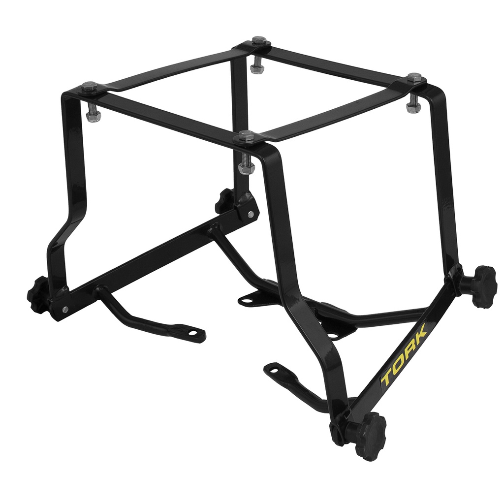 Suporte Baú 80/135L Pro Tork Desmontável Titan 150 / Fan 150 2014/15 / Fan 160 / Start 160 - Oferta na Shopee