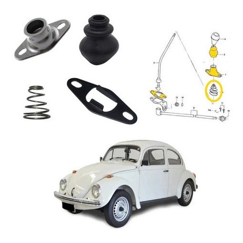 Reparo Alavanca Cambio Fusca Brasilia Variant Reparo Alavanca Cambio Fusca Brasilia Variant - Oferta na Shopee