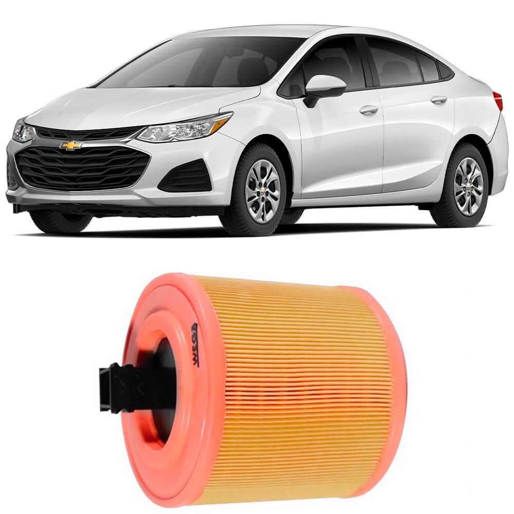 Filtro Ar Chevrolet Cruze 1.4 16v 2016 A 2022 Wega Wr150 - Oferta na Shopee