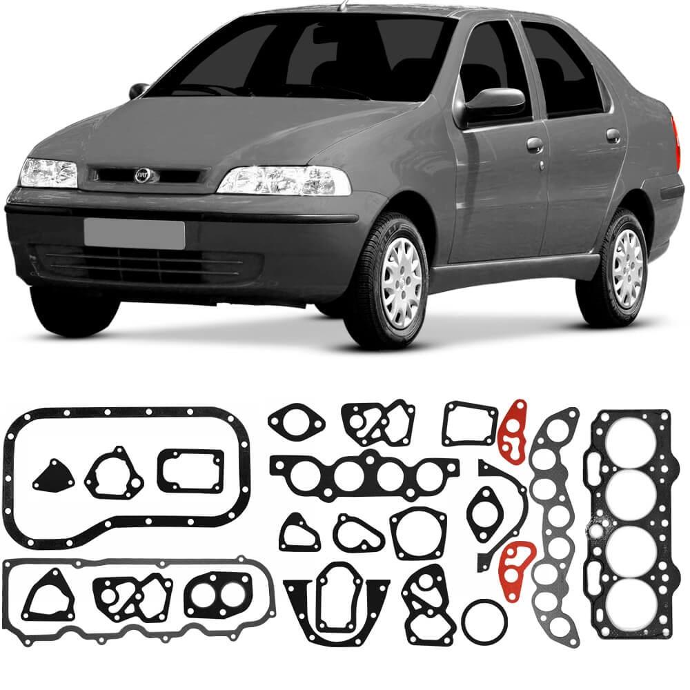 Jogo Junta Motor Fiat Siena 1.0 1.5 99 A 2005 Completo Sabó Jogo Junta Motor Fiat Siena 1.0 1.5 99 A 2005 Completo Sabó - Oferta na Shopee