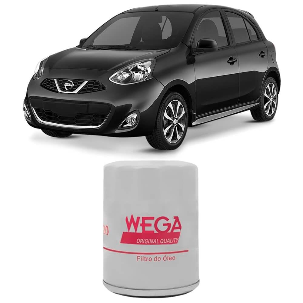 Filtro Óleo Nissan March 1.6 2012 A 2018 Wega Filtro Óleo Nissan March 1.6 2012 A 2018 Wega - Oferta na Shopee