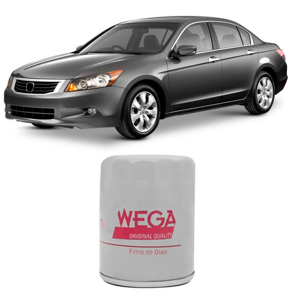 Filtro Óleo Honda Accord 2.0 3.5 2006 A 2017 Wega Filtro Óleo Honda Accord 2.0 3.5 2006 A 2017 Wega - Oferta na Shopee