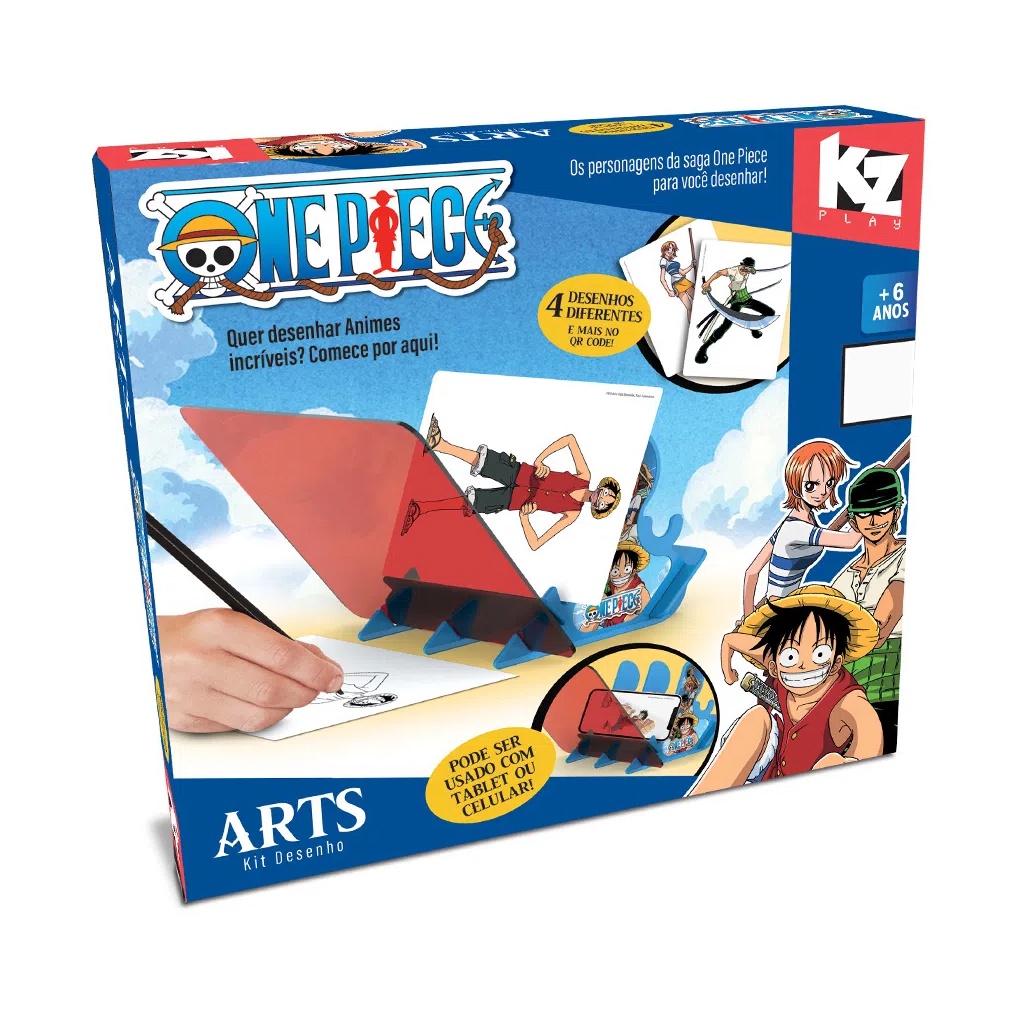 Kit Desenho Arts One Piece Personagens e Acessório 1228 Elka Kit Desenho Arts One Piece Personagens e Acessório 1228 Elka - Oferta na Shopee