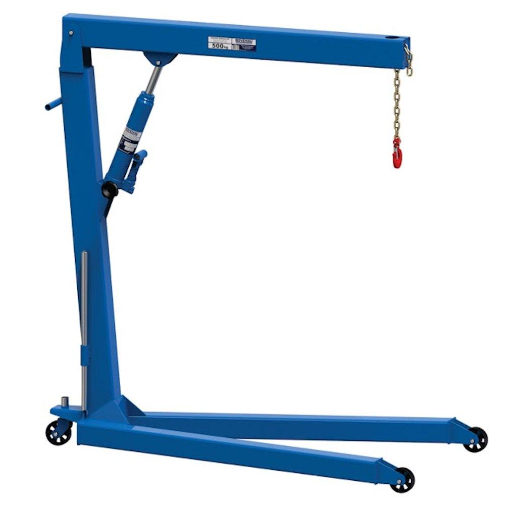 Guincho Hidráulico 500Kg Base V com Rodas de Ferro Guincho Hidráulico 500Kg Base V com Rodas de Ferro - Oferta na Shopee