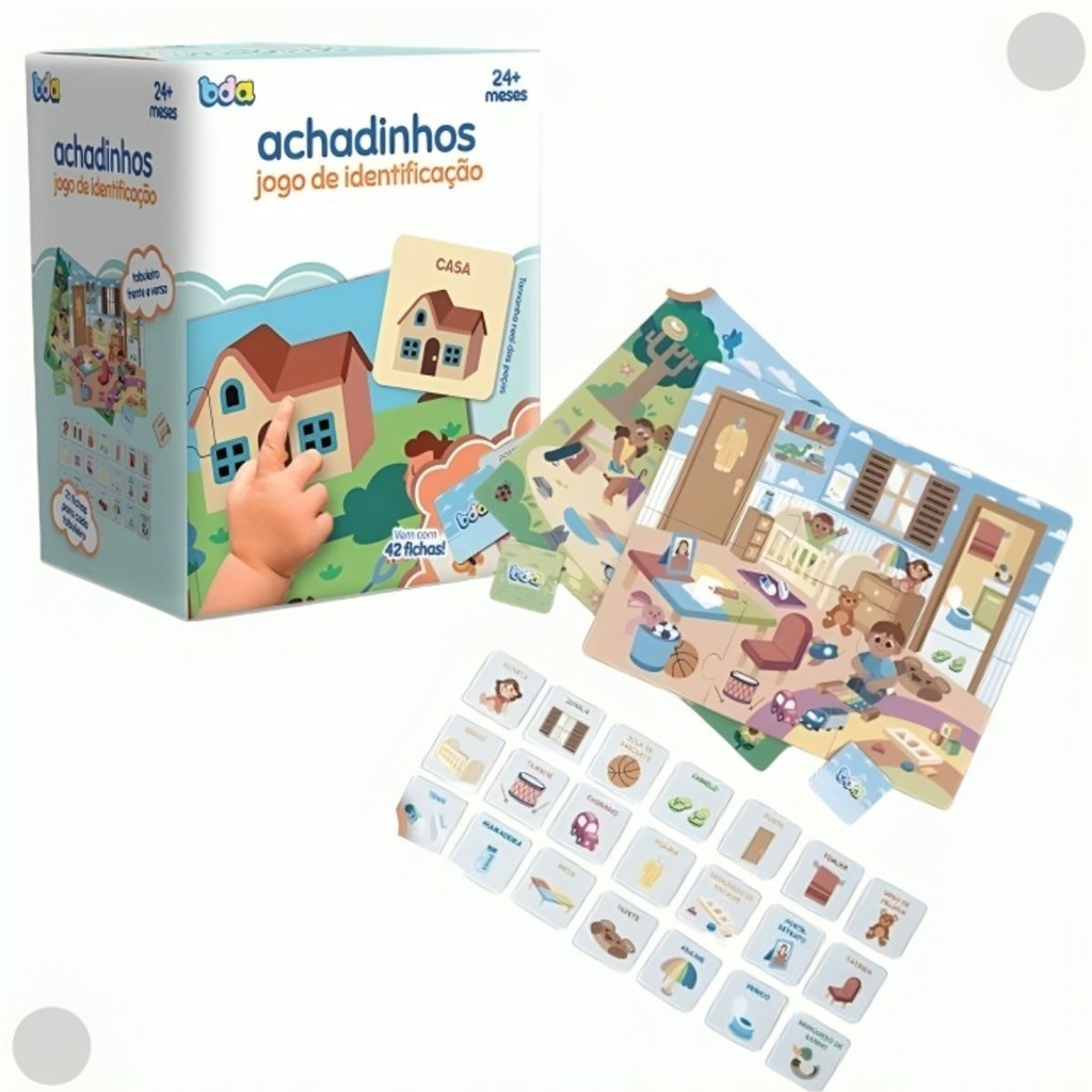 Jogo Educativo Achadinhos De Identificação 3193 - Toyster Jogo Educativo Achadinhos De Identificação 3193 - Toyster - Oferta na Shopee