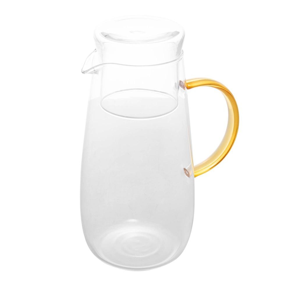 Jarra Wolff Fun de Vidro Borossilicato com Alça Âmbar 1,3L Jarra Wolff Fun de Vidro Borossilicato com Alça Âmbar 1