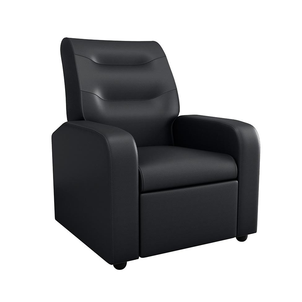 Poltrona Reclinável Classic Preta Poltrona Reclinável Classic Preta