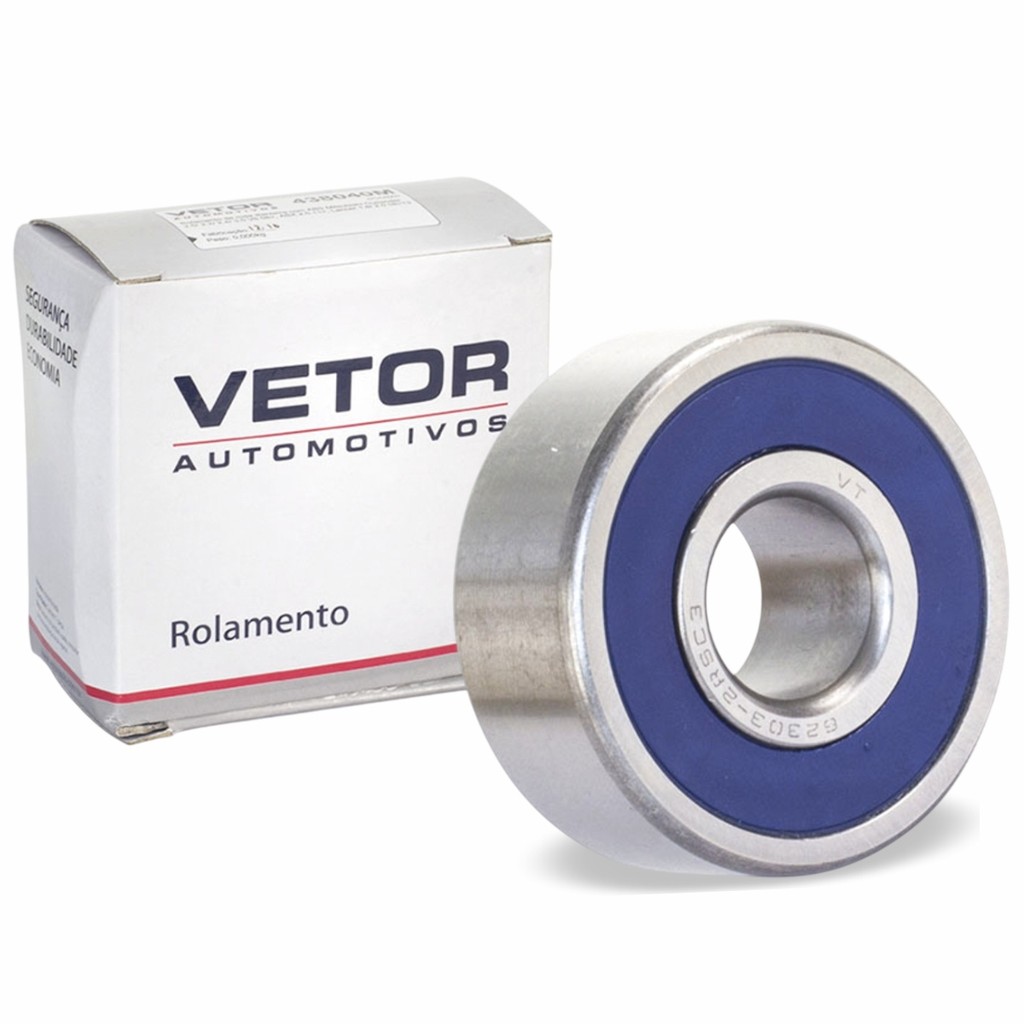 Rolamento De Esfera 6203 2rs Folga C3 Aço Vetor 17x40x12mm Rolamento De Esfera 6203 2rs Folga C3 Aço Vetor 17x40x12mm