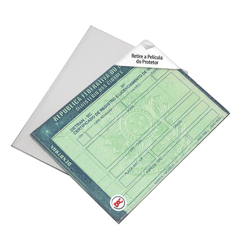 Protetor para documento de carro em acrílico 1579 Dac - Oferta na Shopee