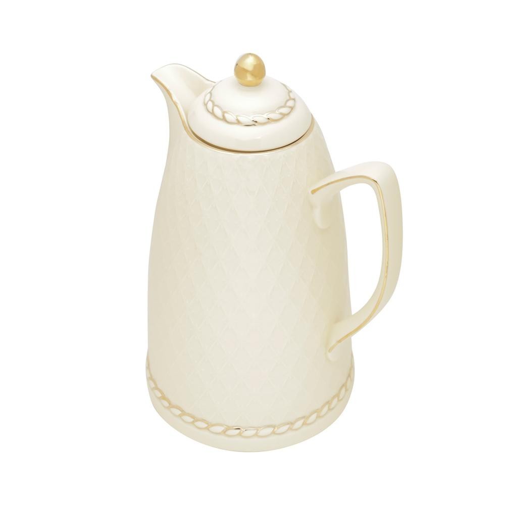 Garrafa Térmica Wolff de Porcelana Renda Creme Garrafa Térmica Wolff de Porcelana Renda Creme - Oferta na Shopee