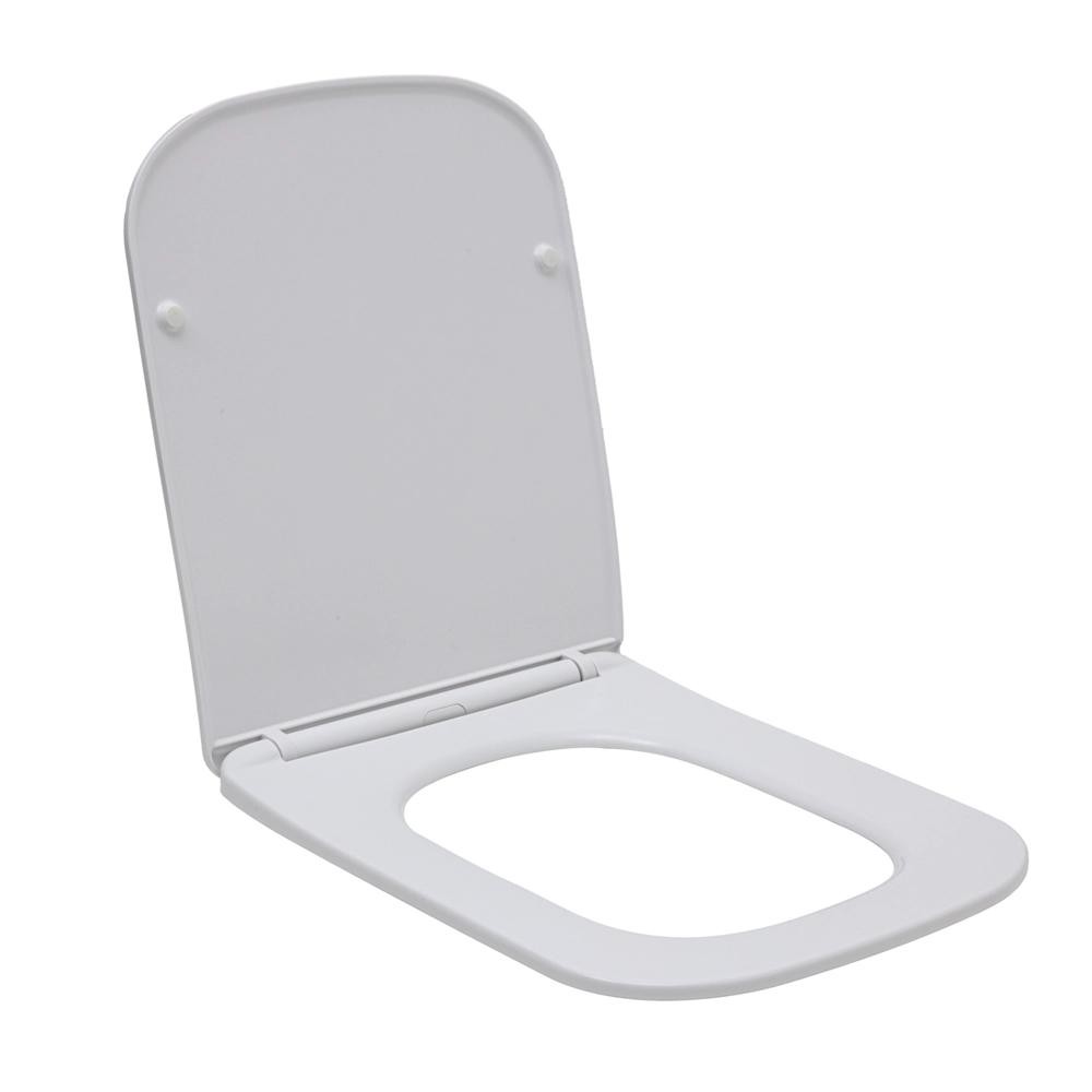 Assento Plástico com Soft Close para Vaso Sanitário Amazonita Pingoo - Branco - Oferta na Shopee