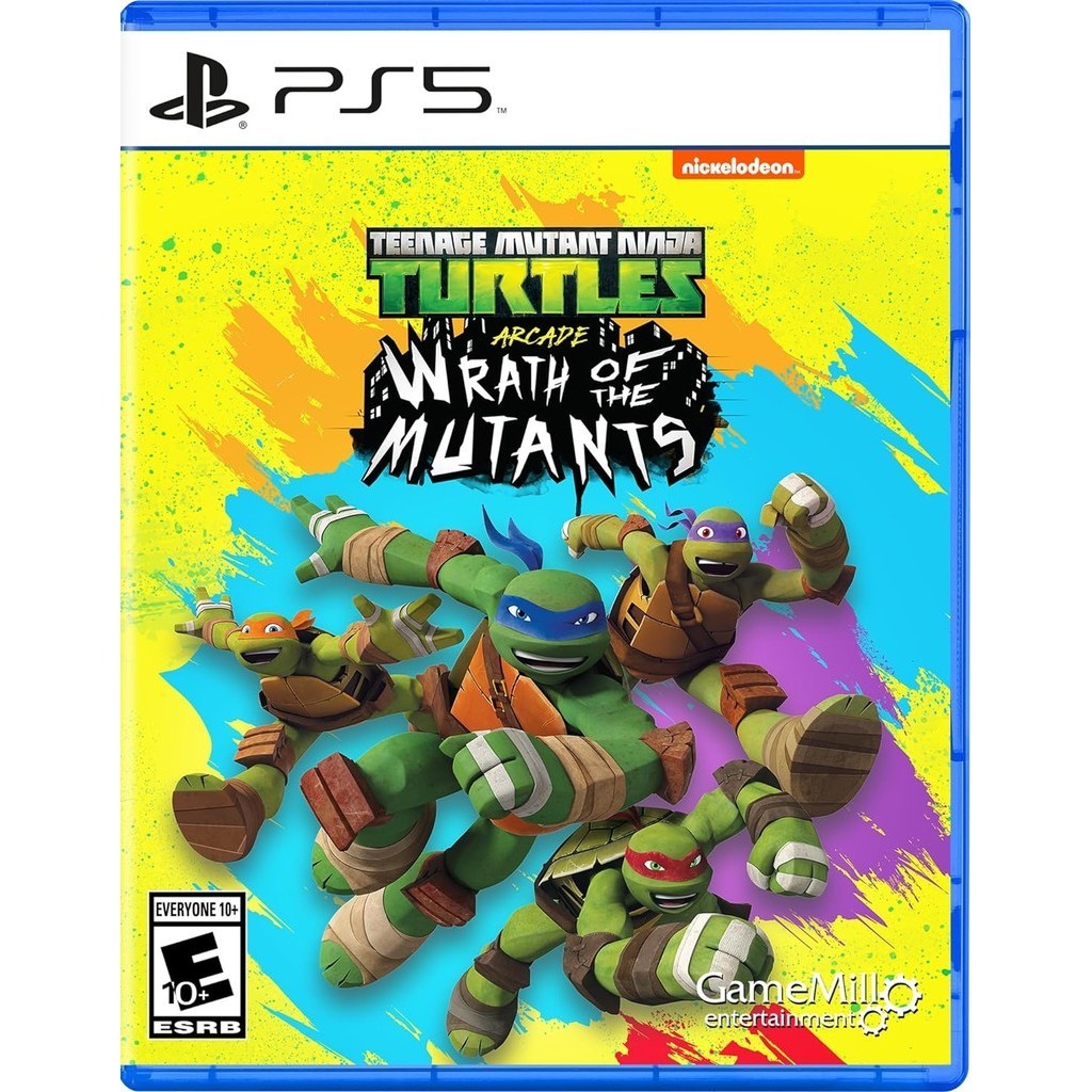 Teenage Mutant Ninja Turtles Arcade Wrath of the Mutants PS5 Midia Fisica - Oferta na Shopee