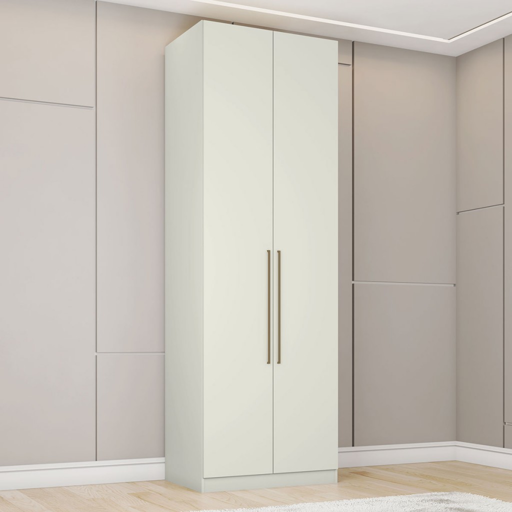 Guarda Roupa Solteiro Modulado Seletto 2 Portas Flex Areia – Henn Guarda Roupa Solteiro Modulado Seletto 2 Portas Flex Areia – Henn