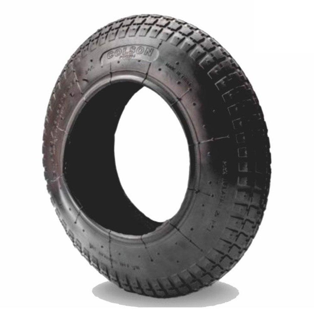 Pneu Colson 3,25x8 Para Carrinho de Mão 2 Lonas p/ Câmara de Ar Pneu Colson 3
