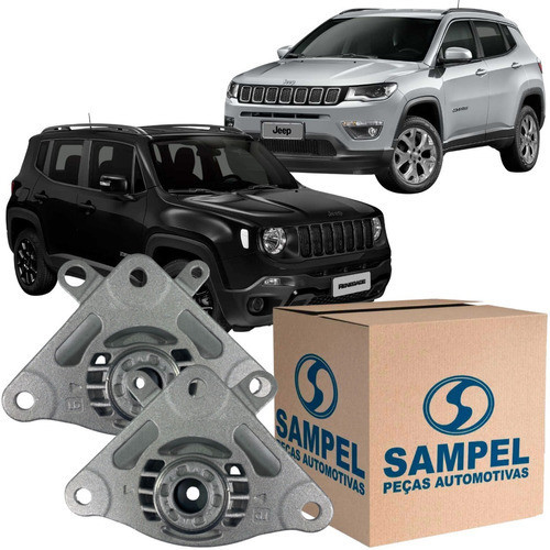 Kit Coxim Amortecedor Traseiro Sampel Jeep Compass Renegade Kit Coxim Amortecedor Traseiro Sampel Jeep Compass Renegade - Oferta na Shopee