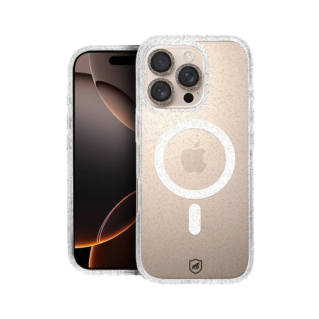 Capa Case Capinha MagSafe Glitter Gshield p/ iPhone 16 Pro - Carregamento Magnético Capa Case Capinha MagSafe Glitter Gshield p/ iPhone 16 Pro - Carregamento Magnético - Oferta na Shopee