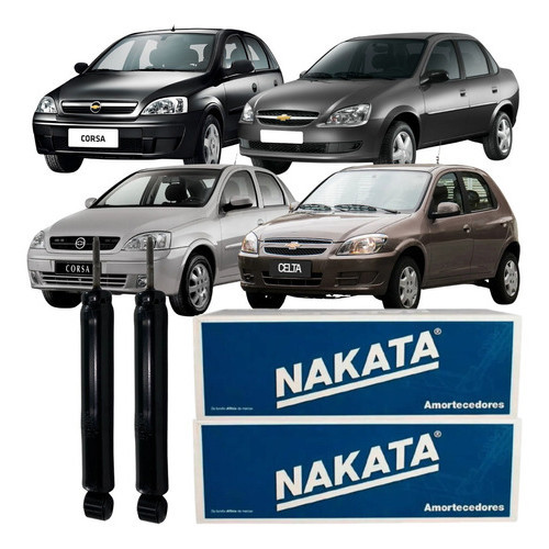 Par Amortecedor Traseiro Gm Corsa Classic Sedan Celta Par Amortecedor Traseiro Gm Corsa Classic Sedan Celta - Oferta na Shopee