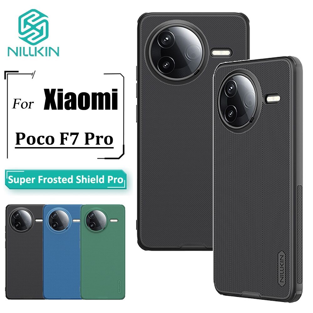 Nillkin Super Frosted Shield Pro Capa De Telefone Para Poco F7 Pro Ultrafina Fosca TPU + PC Traseira À Prova De Choque Nillkin Super Frosted Shield Pro Capa De Telefone Para Poco F7 Pro Ultrafina Fosca TPU + PC Traseira À Prova De Choque - Oferta na Shopee