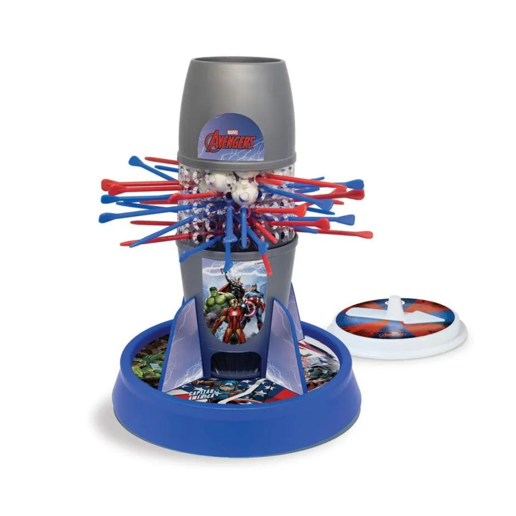 Jogo Tira/Pega Varetas - Avengers Elka Brinquedo Original -1215 Jogo Tira/Pega Varetas - Avengers Elka Brinquedo Original -1215 - Oferta na Shopee