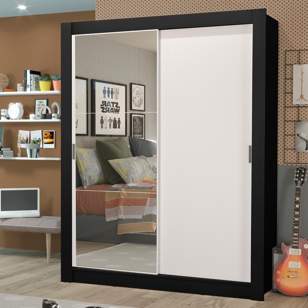 Guarda-Roupa Solteiro Madesa Dallas Plus 2 Portas de Correr com Espelho 4 Gavetas Guarda-Roupa Solteiro Madesa Dallas Plus 2 Portas de Correr com Espelho 4 Gavetas - Oferta na Shopee