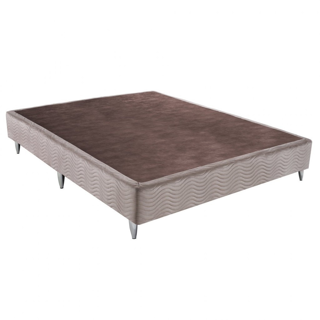 Base Sommier Camurça Casal 138x188x23cm Ortobom Bege Base Sommier Camurça Casal 138x188x23cm Ortobom Bege - Oferta na Shopee