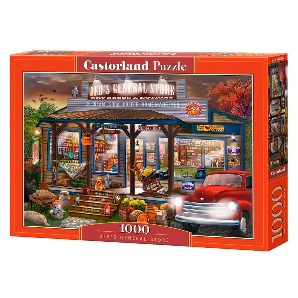 Puzzle 1000 peças Armazém - Imp. Castorland Puzzle 1000 peças Armazém - Imp. Castorland - Oferta na Shopee