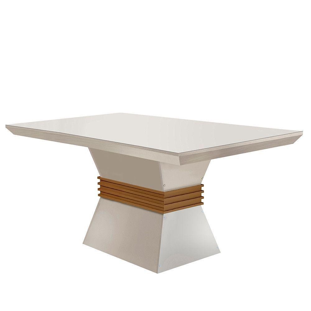 Mesa Para Sala De Jantar Lucy 120cm Em Mdf E Vidro Mesa Para Sala De Jantar Lucy 120cm Em Mdf E Vidro - Oferta na Shopee