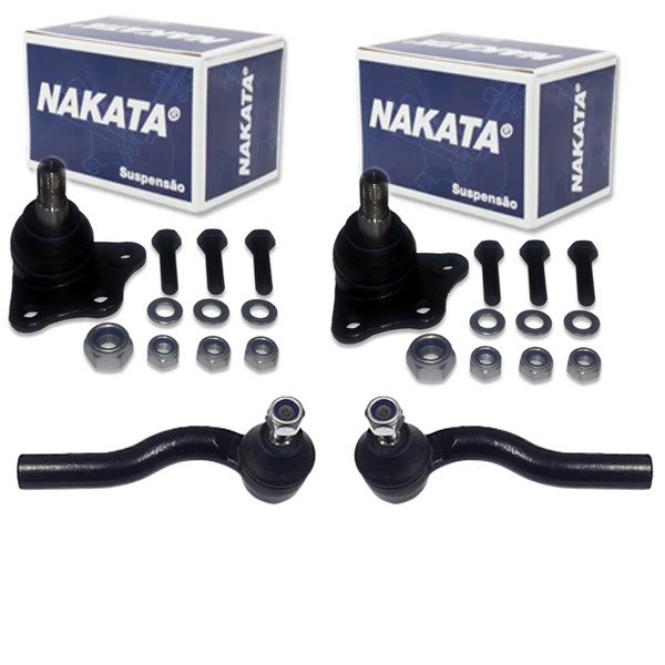 Kit Par Terminal + Par Pivo FIAT SIENA 2001 a 2014 NAKATA Kit Par Terminal + Par Pivo FIAT SIENA 2001 a 2014 NAKATA - Oferta na Shopee