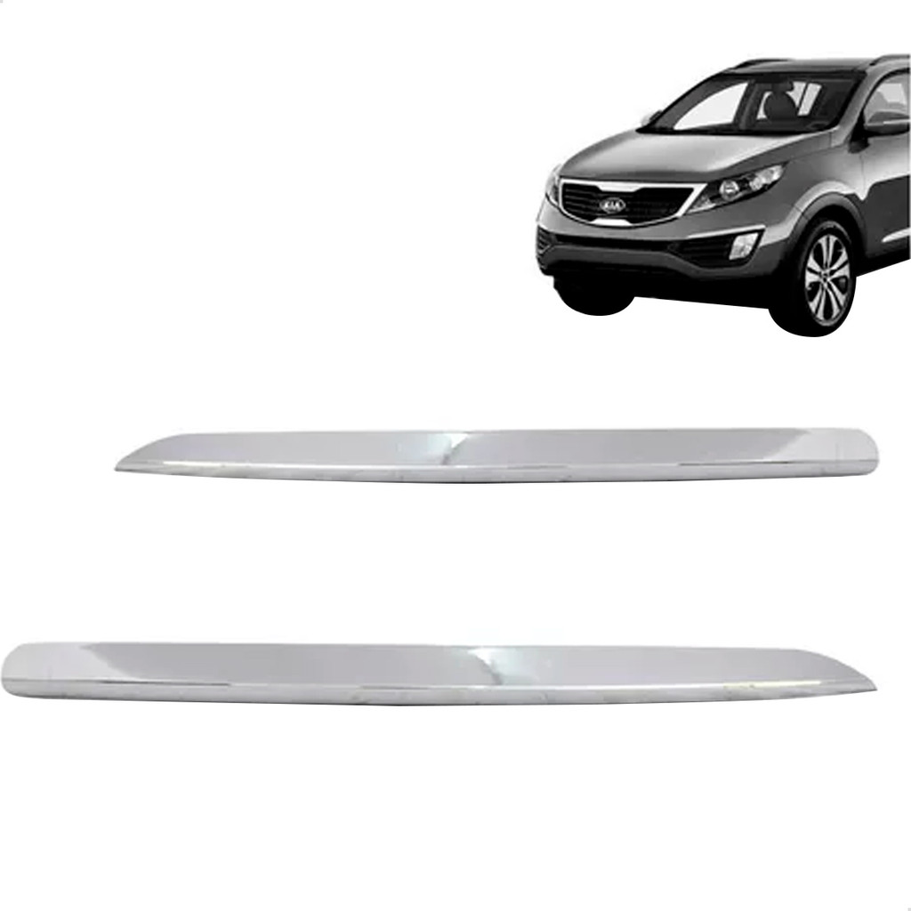 Aplique Parachoque Dianteiro Sportage 2011 2012 2013 2014 2015 2016 Cromado Aplique Parachoque Dianteiro Sportage 2011 2012 2013 2014 2015 2016 Cromado - Oferta na Shopee