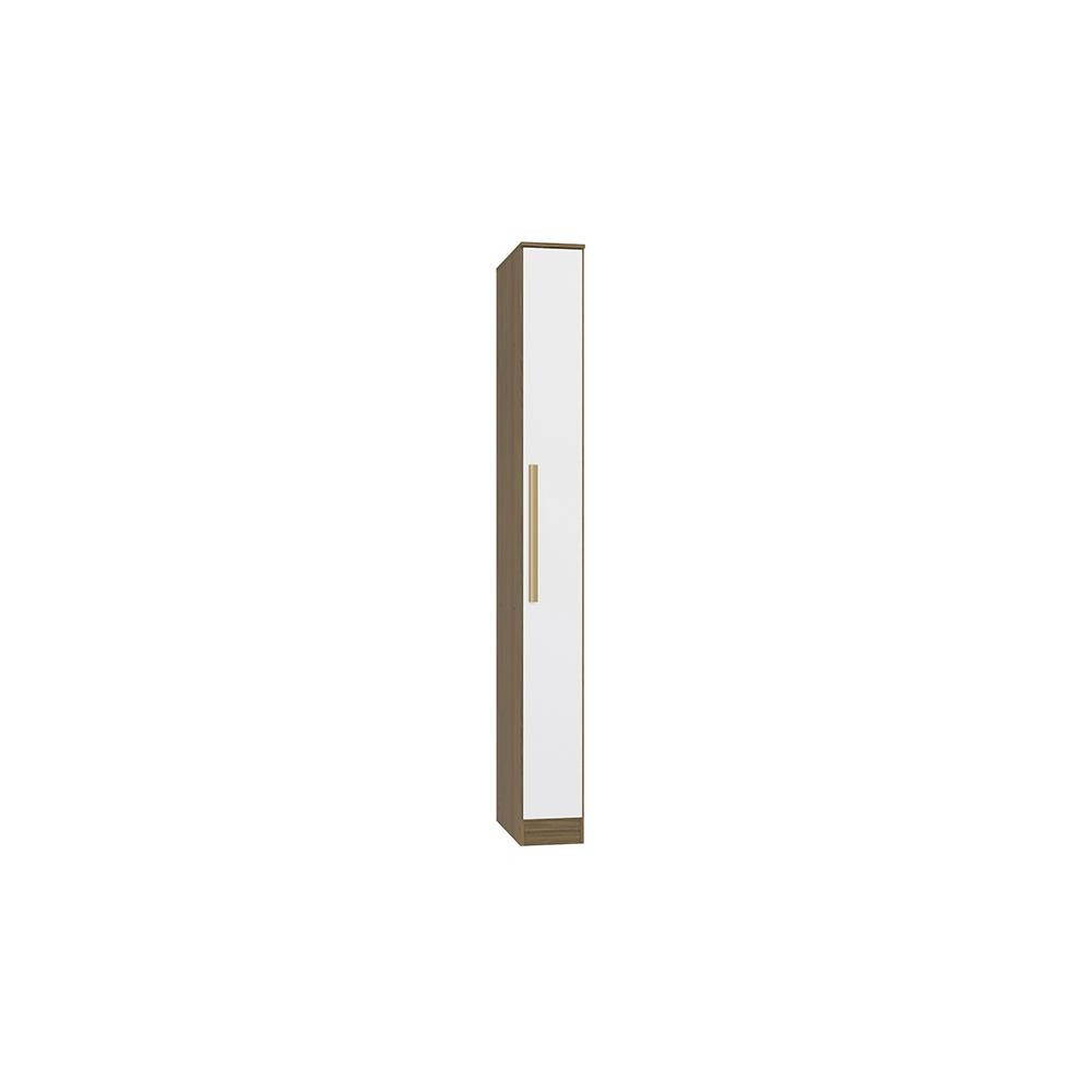 Guarda-Roupa 1 Porta Kappesberg Adapt Nogueira/Branco 25cm Guarda-Roupa 1 Porta Kappesberg Adapt Nogueira/Branco 25cm - Oferta na Shopee