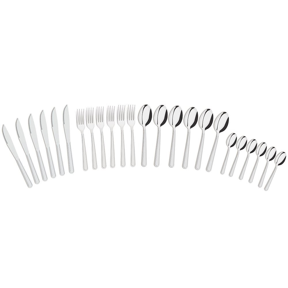 Faqueiro Tramontina Inox Búzios 24 Peças Faqueiro Tramontina Inox Búzios 24 Peças - Oferta na Shopee
