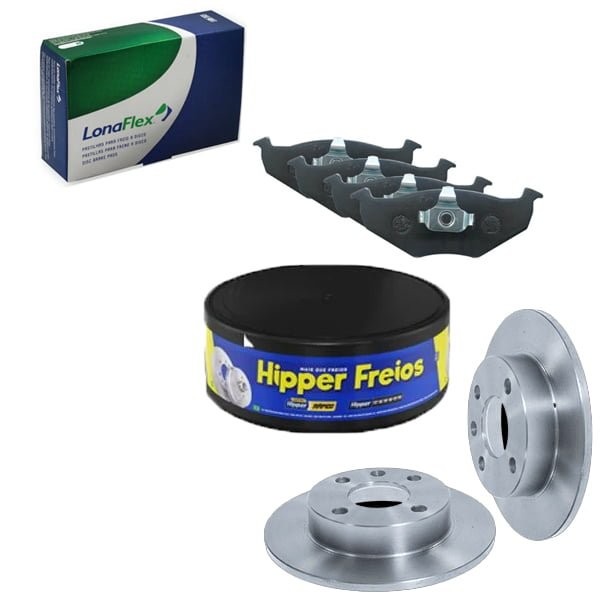 Kit Disco Freio Sólido + Jogo Pastilha Freio Gol G5 2008 a 2014 – HIPPER FREIOS / LONA FLEX Kit Disco Freio Sólido + Jogo Pastilha Freio Gol G5 2008 a 2014 – HIPPER FREIOS / LONA FLEX - Oferta na Shopee