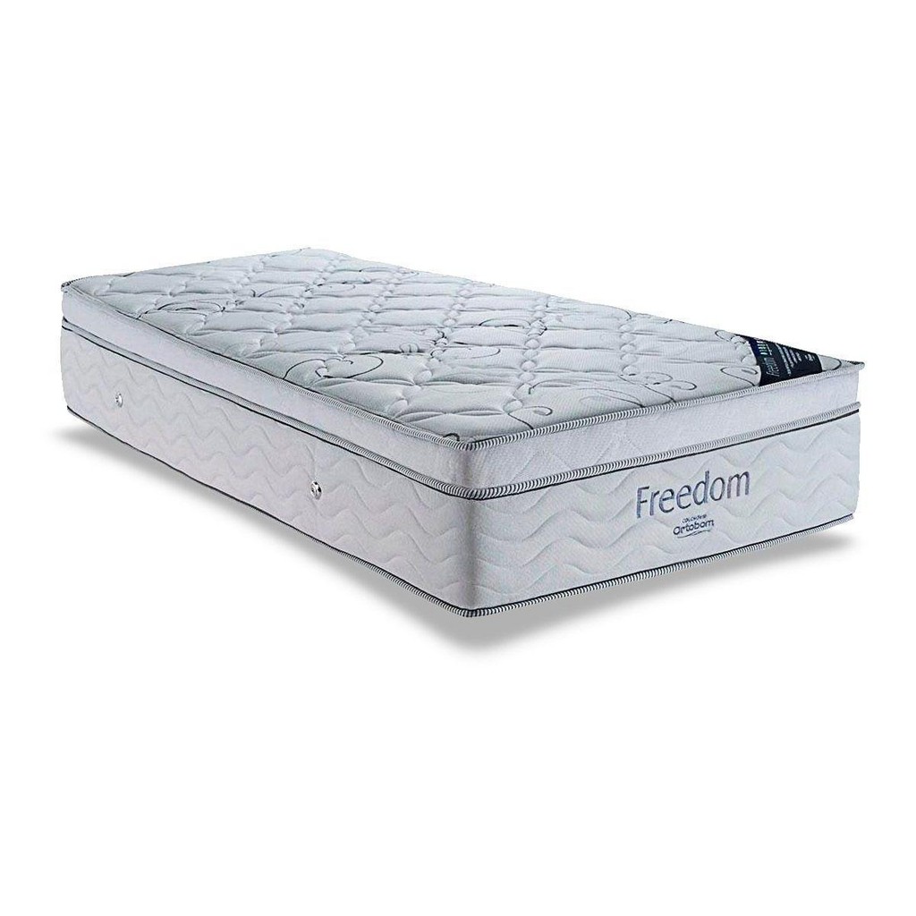Colchão Solteiro Molas Ensacadas Visco SuperPocket Freedom OrtoPillow (78x188x32) - Ortobom Colchão Solteiro Molas Ensacadas Visco SuperPocket Freedom OrtoPillow (78x188x32) - Ortobom - Oferta na Shopee